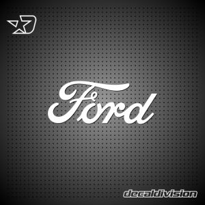 Ford Lettering Sticker